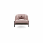 Caillou Capitonné Armchair by Liu Jo Living 1
