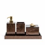 Bea Square Bathroom Set by Pinetti 1