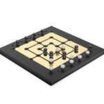 Mill Game Set Gold by Pinetti 1