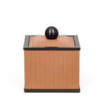 Porta dischetti di cotone quadrato Olimpia di Pinetti 1