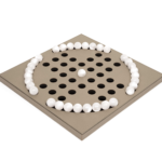 Peg Solitaire con Pedine a Perla di Pinetti 1