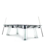 Filotto Glass Pool Table Black by Impatia 1 - Image 4