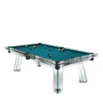 Filotto Pool Table Petroleum Blue/Black 1 by Impatia
