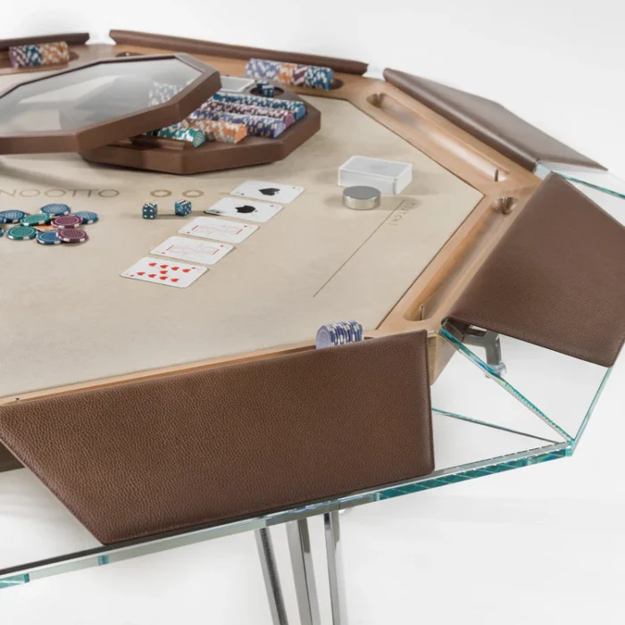Unootto 8 Player Wood Edition Poker Table by Impatia - Image 2