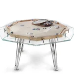 Unootto 8 Player Wood Edition Poker Table by Impatia - Image 3