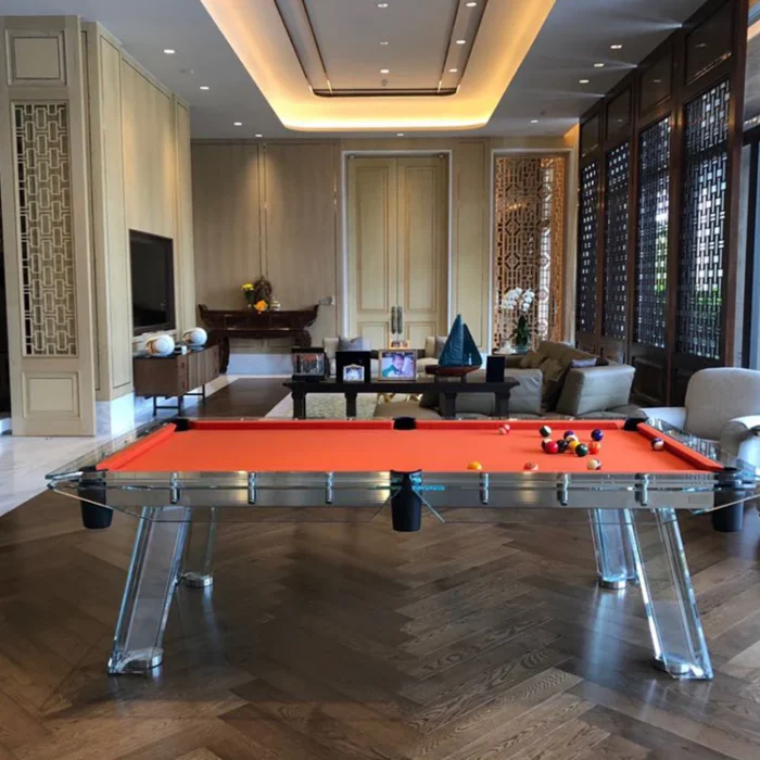 Filotto Pool Table Orange by Impatia 1 - Image 2