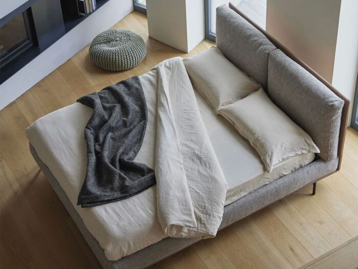 Alto Tessa Bed For Mattress 160*200 – Fabric: Urbano - Image 2