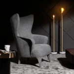 Vibieffe Atmosfera 1950 classic armchair by Gianluigi Landoni - Image 2