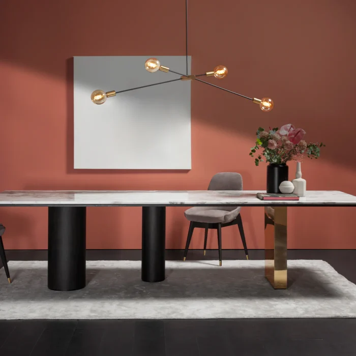 Vibieffe Rectangular Table 4000 Royal by Gianluigi Landoni - Image 2