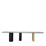 Vibieffe Table 4000 Royal Rectangular by Gianluigi Landoni