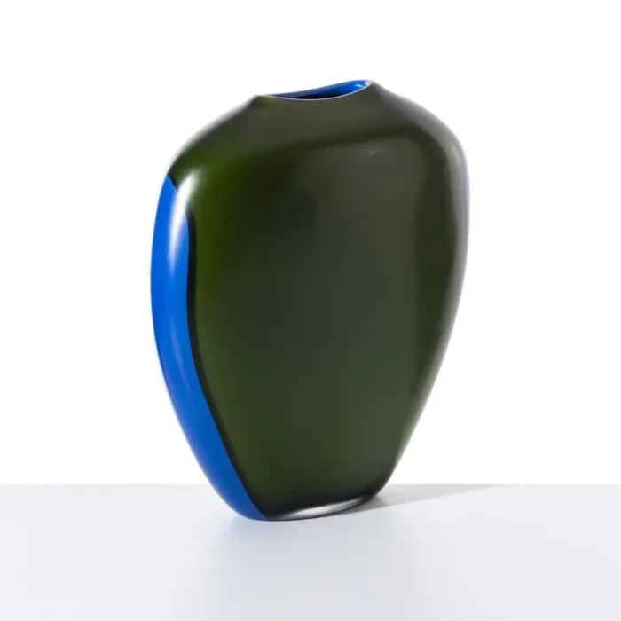 Venini Paladini di Emmanuel Babled in multicolore blu e verde scuro