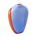 Venini Paladini firmati Emmanuel Babled multicolore arancione blu chiaro