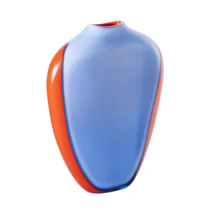 Venini Paladini by Emmanuel Babled in multicolours orange and light blu