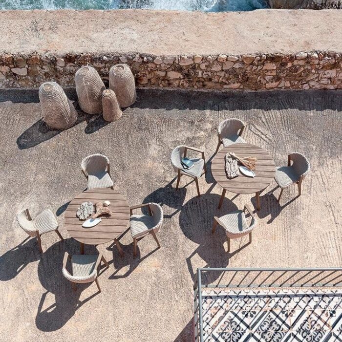 Ethimo Knit Dining Armchair 4