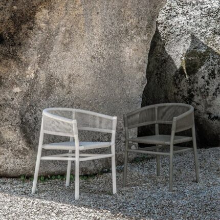 Ethimo Kiltpoltrona dining alluminio 4