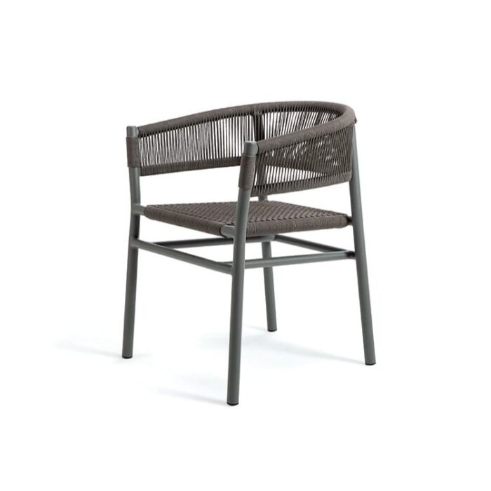 Ethimo Kilt Dining Armchair aluminium 2