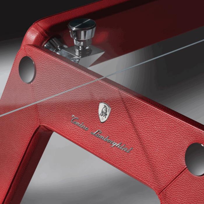 Lungolinea Leather Lamborghini ping pong base logo
