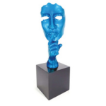 Metallic blue Juliarte Silence
