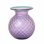 Venini Balloton fiori lilla menta sand