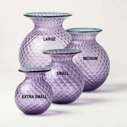 VENINI balloton fiore sand lilla menta