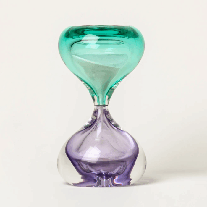 CLESSIDRA SOMMERSA Venini Clessidra sommersa Lilla Menta
