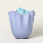 Venini Fazzoletto lilla menta opaline