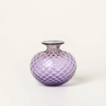 Venini Monofiore balloton bulbous lilla menta