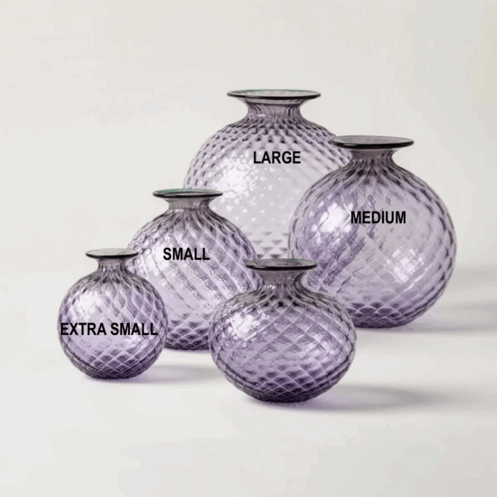 Monofiore Balloton Vase Lilla Menta Extra Small by Venini - Image 3