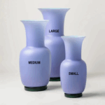 Opalino Lilla Menta sandblasted collection