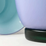 Opalino Vase Lilla Menta Sandblasted Large by Venini - Image 3