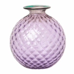 Venini Monofiore Balloton Lilla Menta