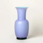 Venini Opalino Lilla Menta sandblasted